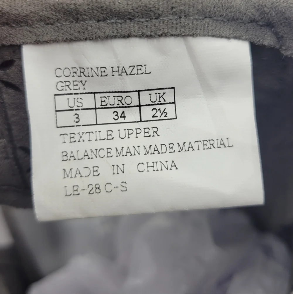 Kenneth Cole New York wedges size 3 corrie hazel grey